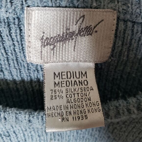 Jacqueline ferrer Silk Cotton Blend Blouse Size M - Picture 4 of 7